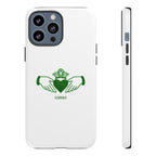 Irish Claddagh Symbol Green Tough Case