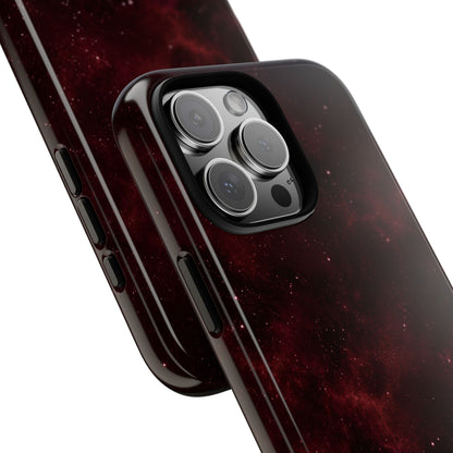 Burgundy Galaxy Tough Case