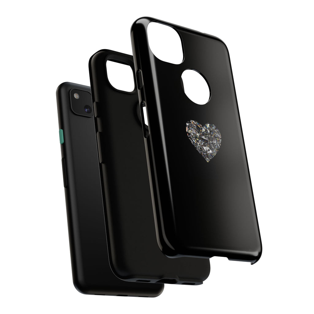Crystal Heart Phone Case