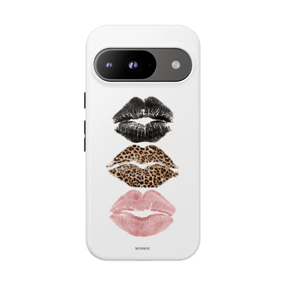 Leopard Glam Lip Tough Case