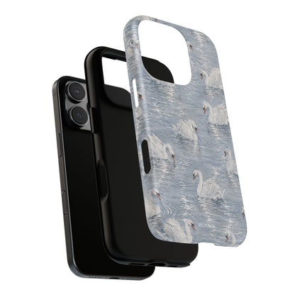 Swan Pattern Tough Case