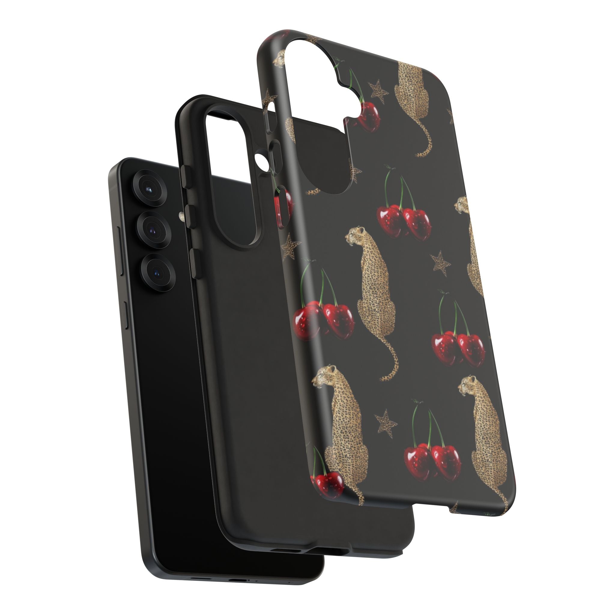 Leopards & Cherries Phone Case