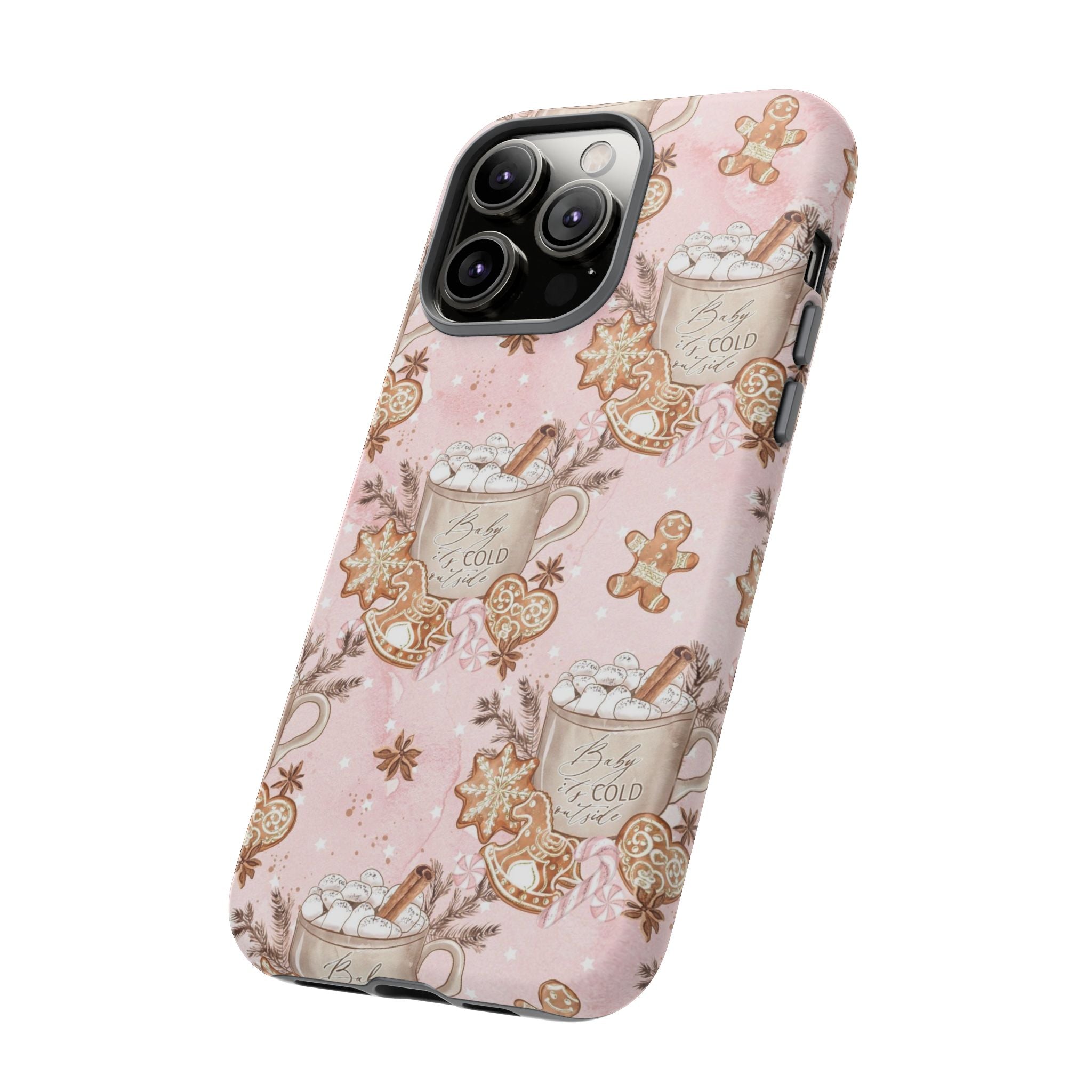 Pink Christmas Phone Case