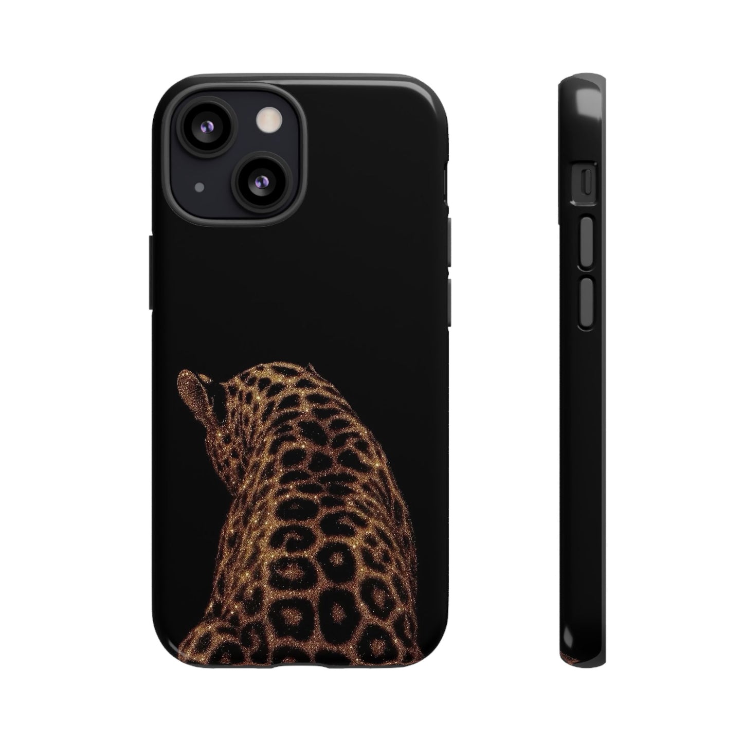 Leopard Back Tough Phone Case