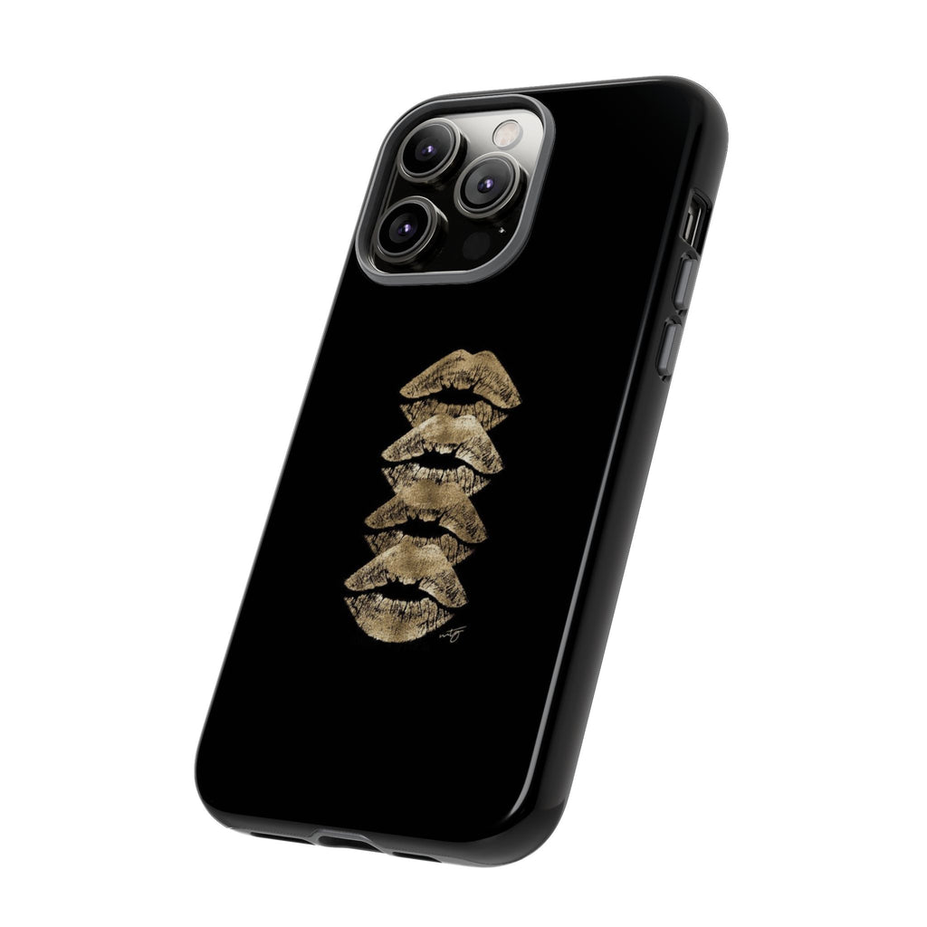 Golden Lipstick Phone Case