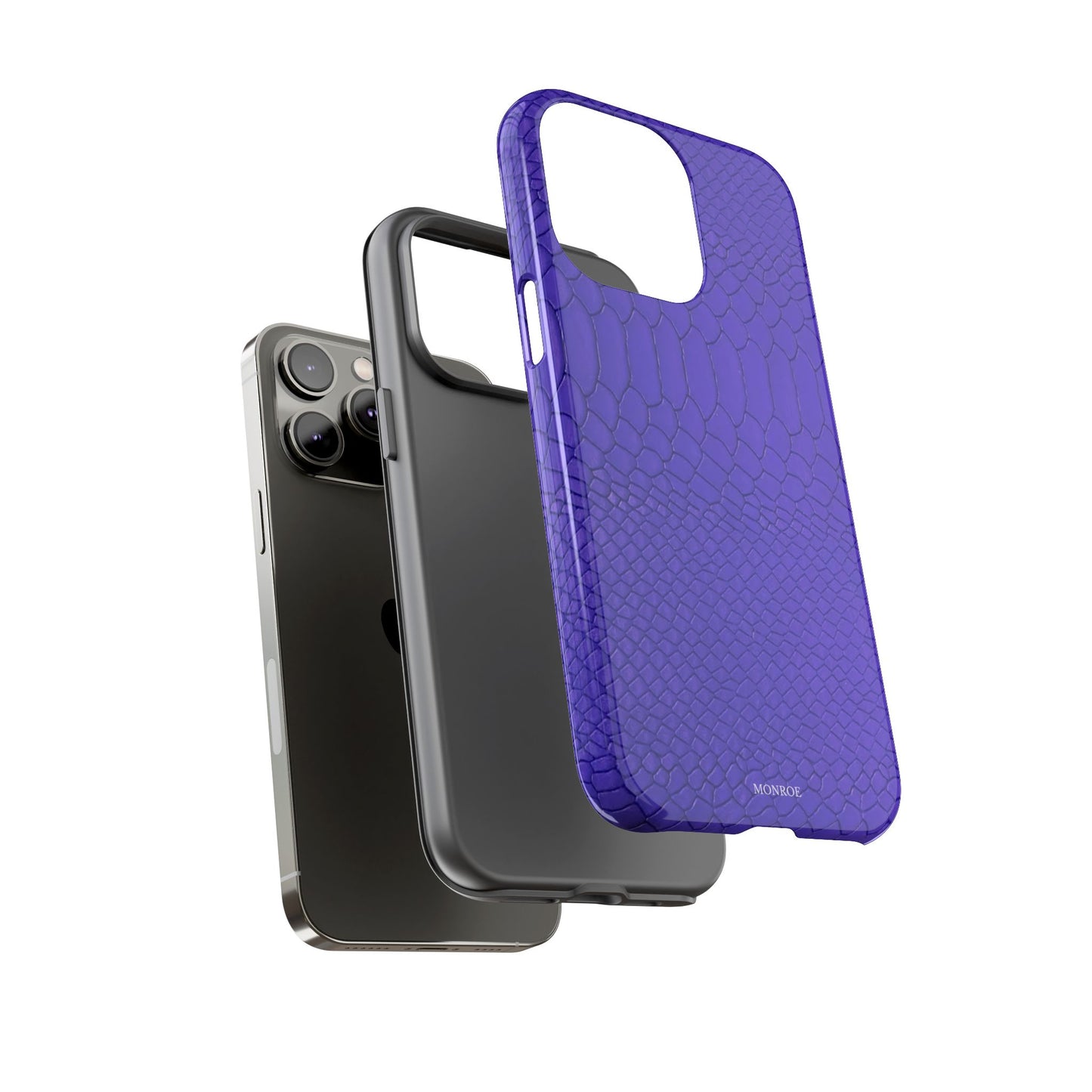 Dark Purple Snake Tough Case