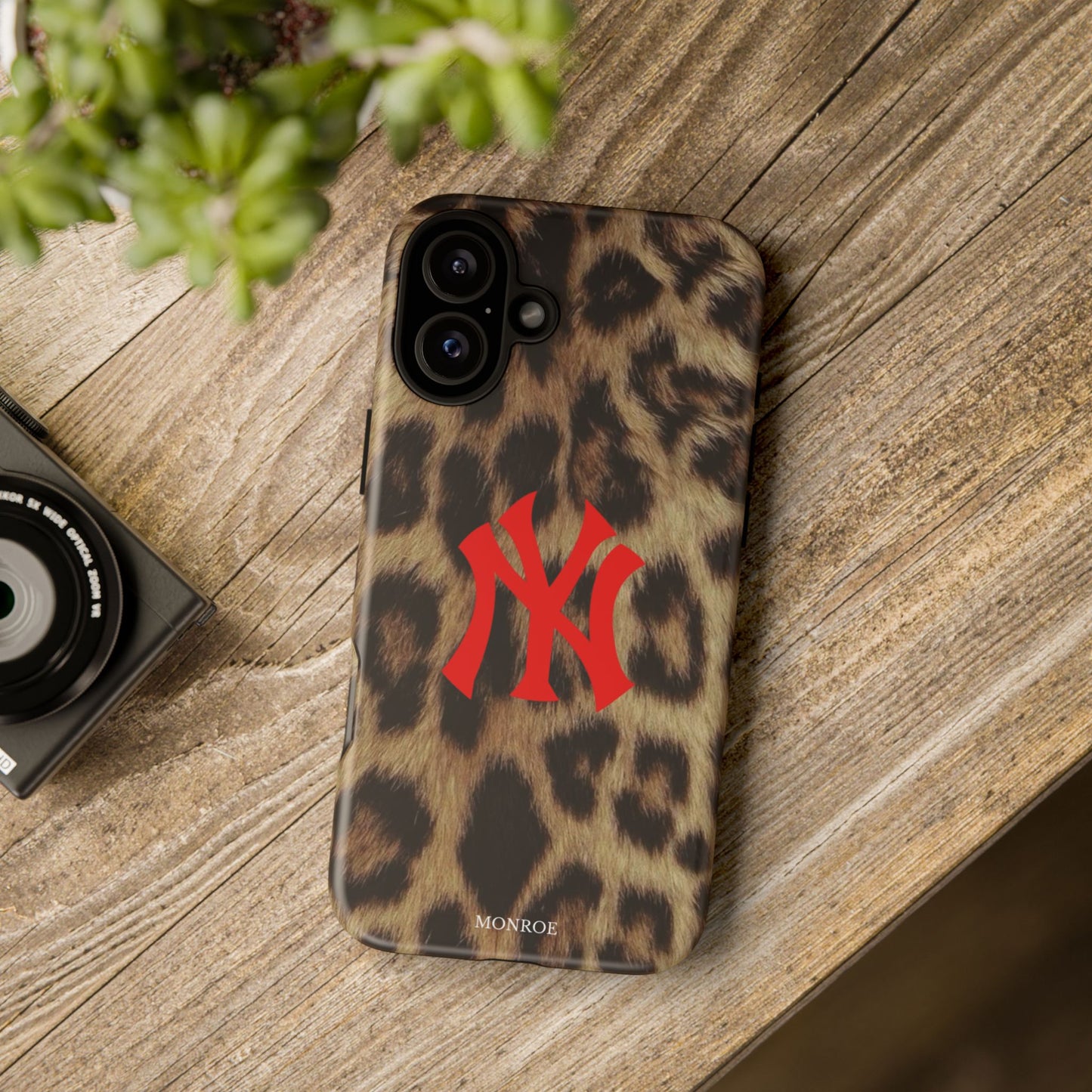 Leopard Print NY Tough Case