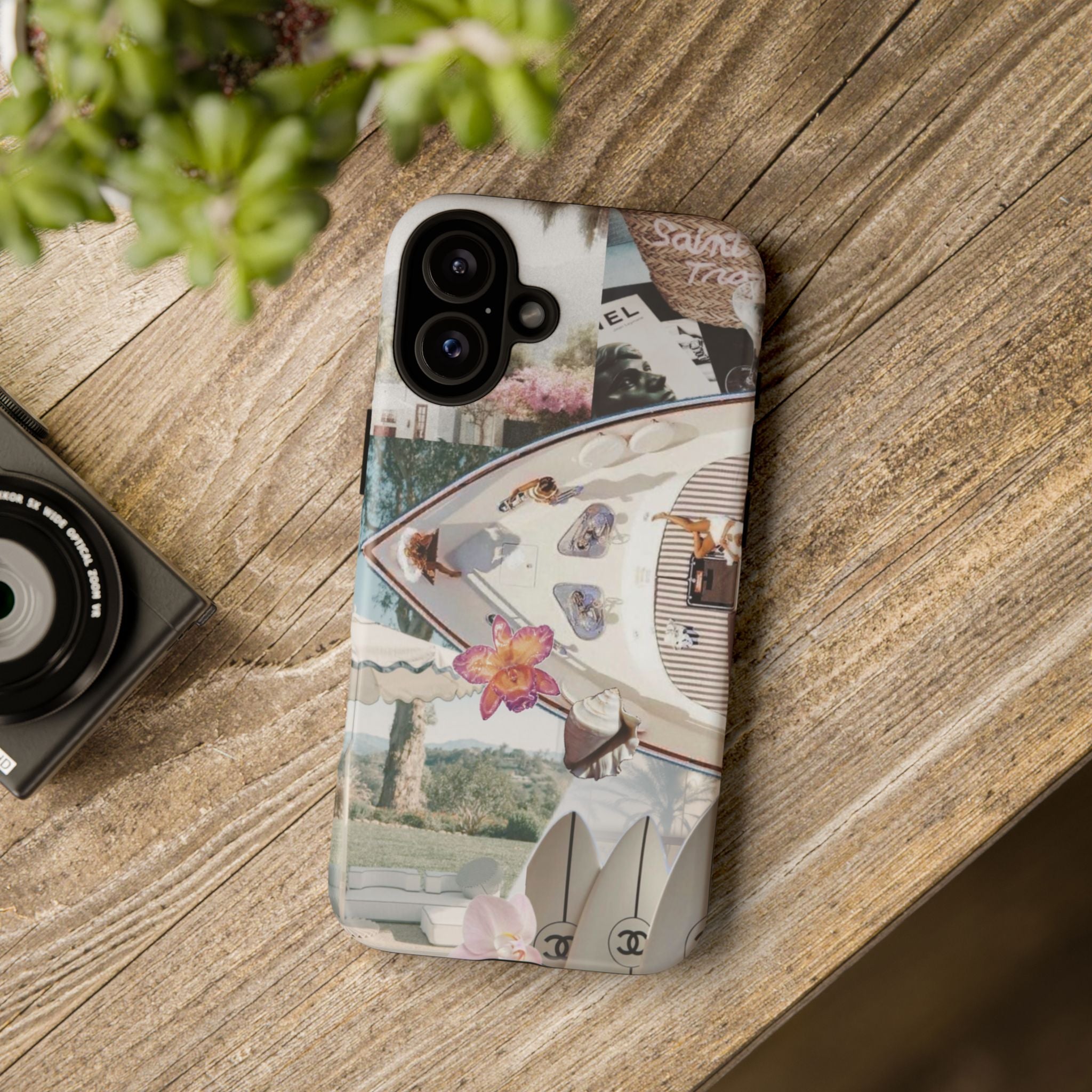 Surf Collage Phone Case