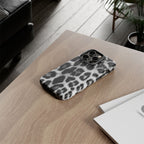 B&W Leopard Phone Case