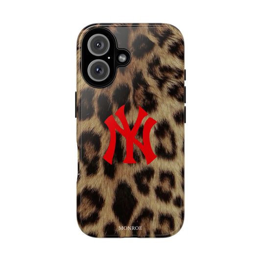 Leopard Print NY Tough Case