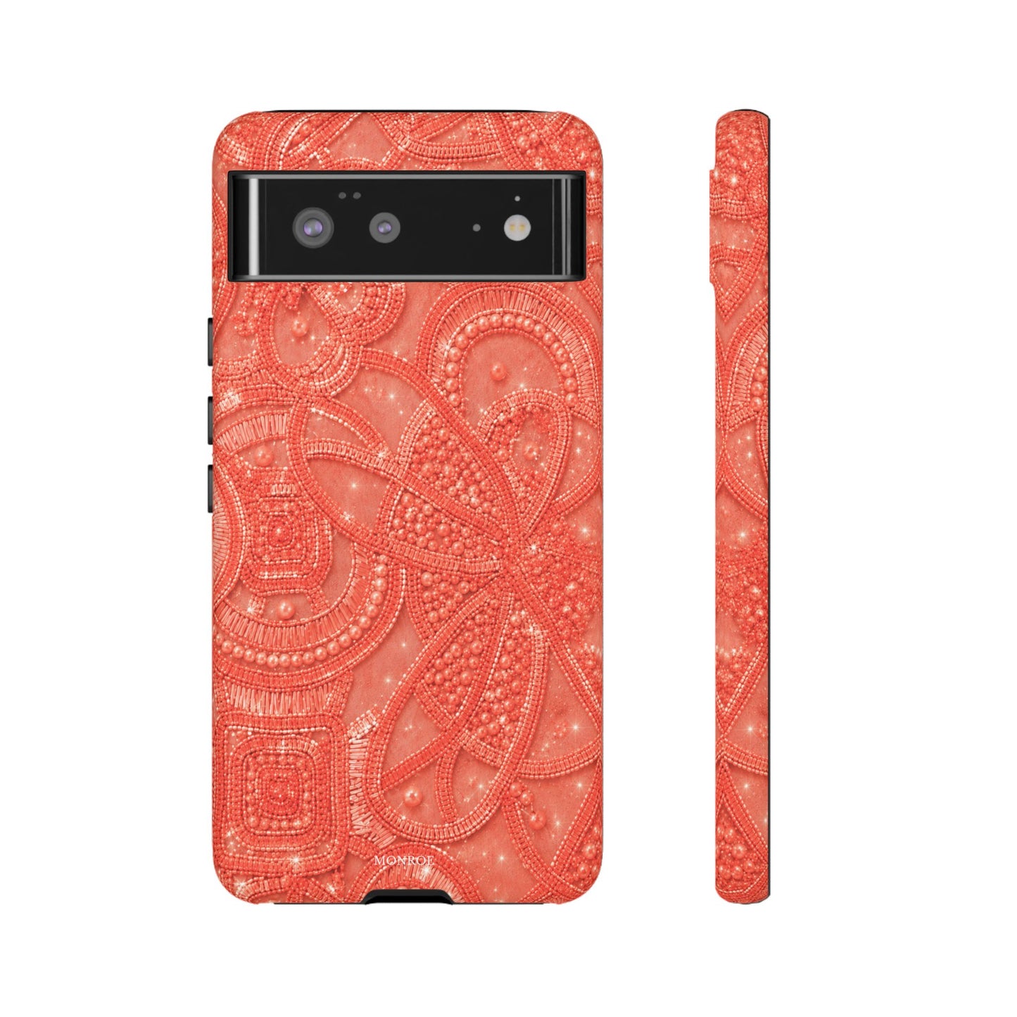 Coral Lace Tough Case