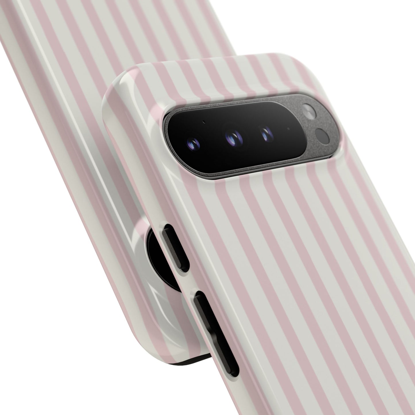 Light Pink Stripe Tough Phone Case