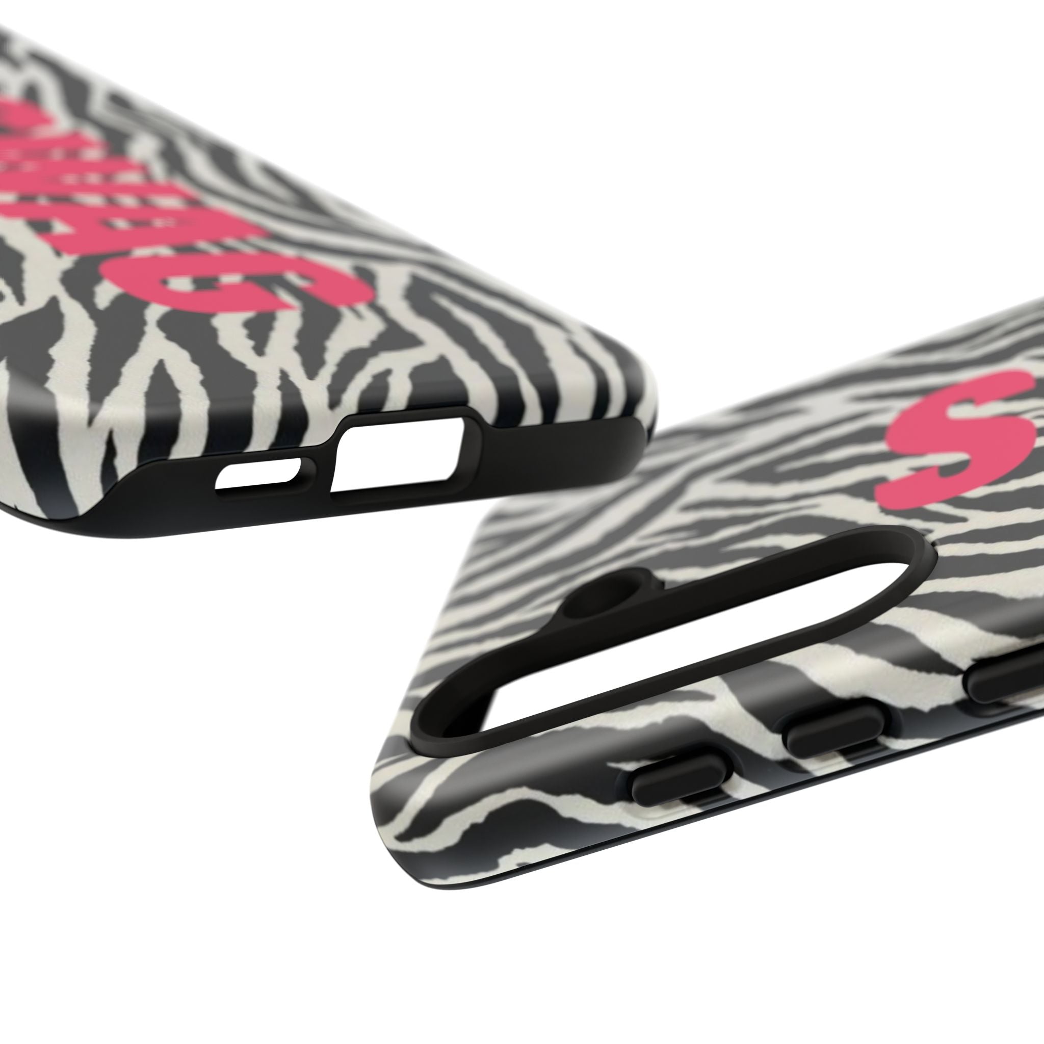 'SWAG' Zebra Print Tough Case