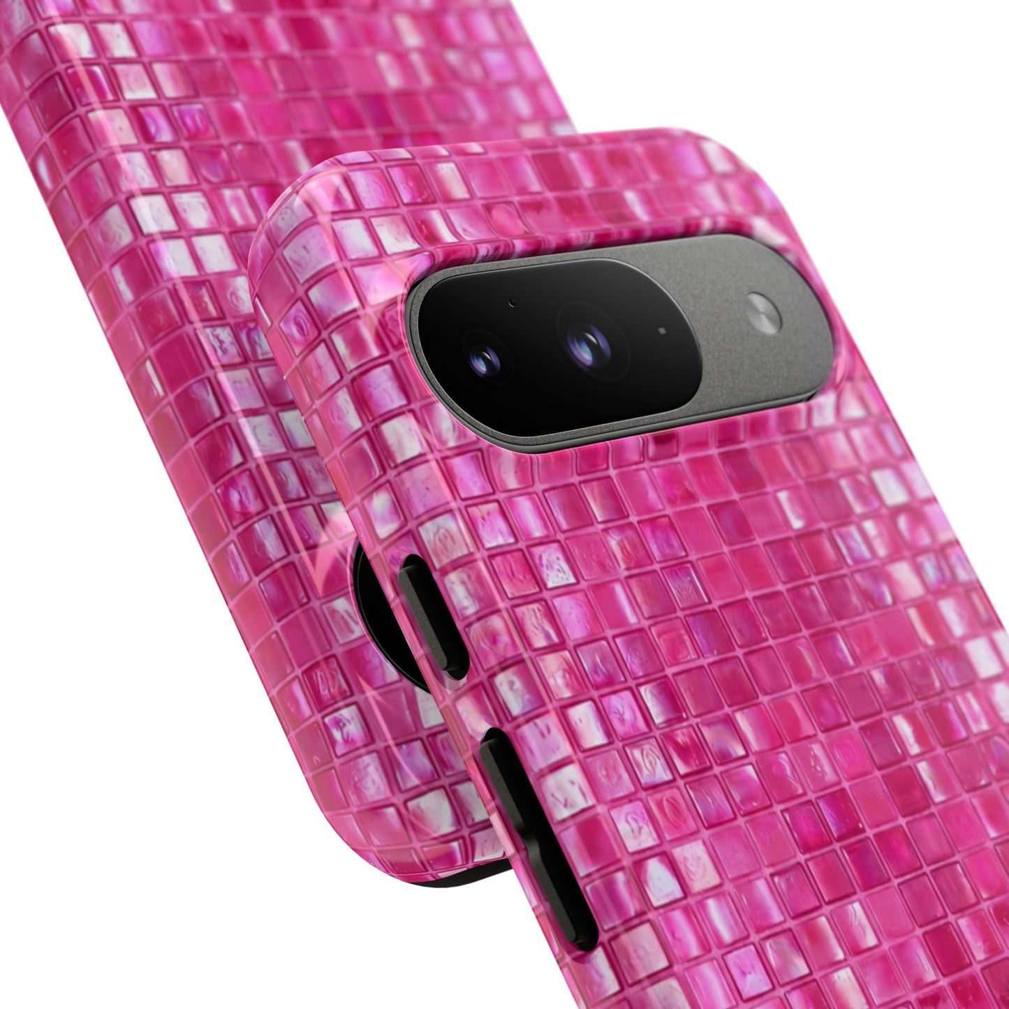 Hot Pink Mosaic Tough Case