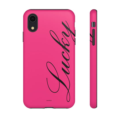 Hot Pink 'Lucky' Tough Case