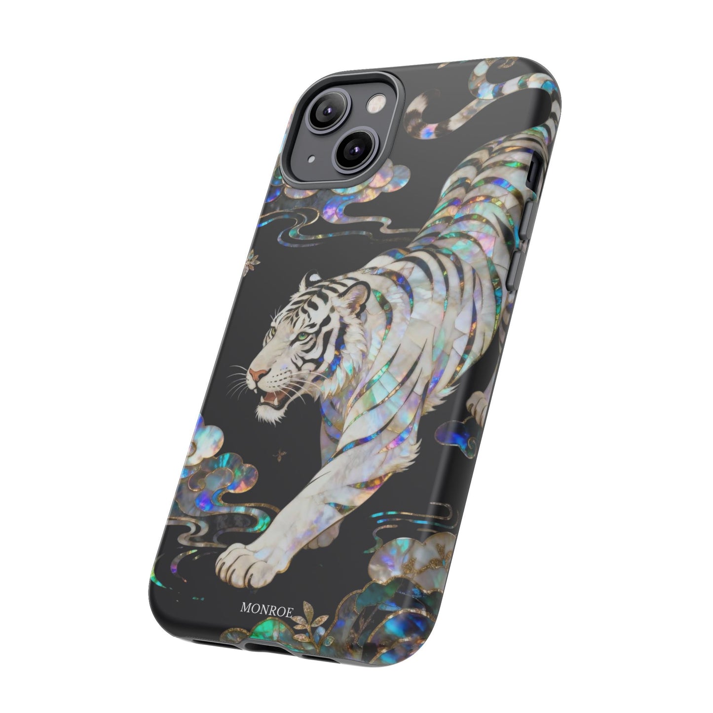 Iridescent White Tiger Tough Case