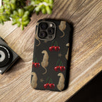 Leopards & Cherries Phone Case