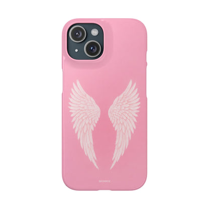 Pink Angel Wings Case