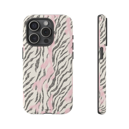 Light Pink Zebra Tough Case