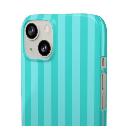 Striped Aqua Case
