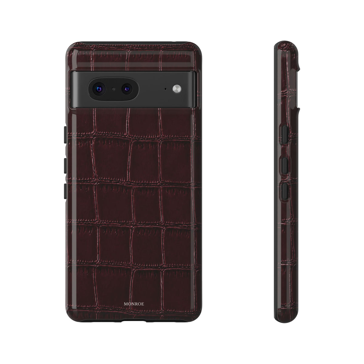 Burgundy Croc Tough Case