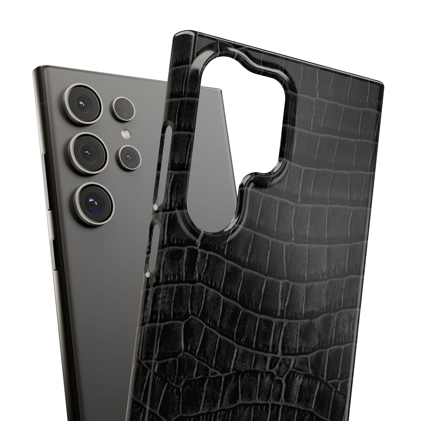 Black Croc Case