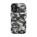 Black and Kiss Design Phone Case