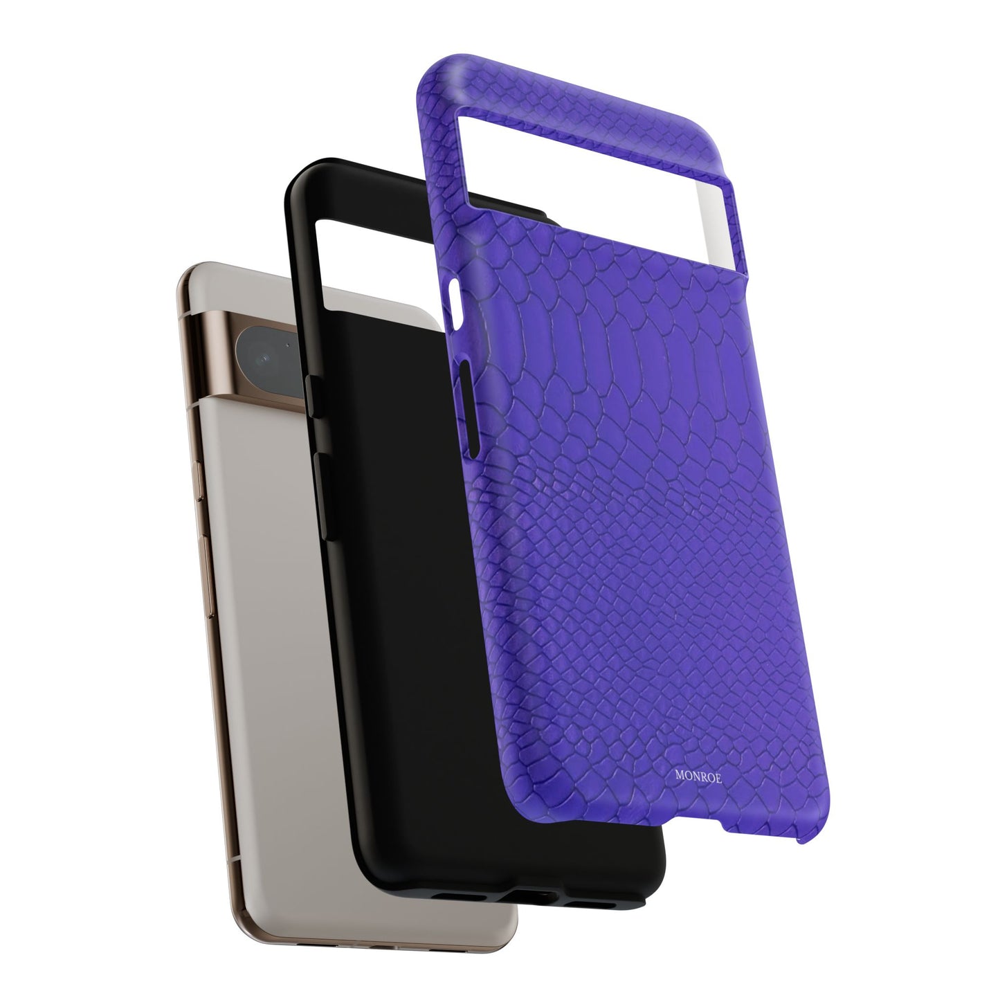 Dark Purple Snake Tough Case