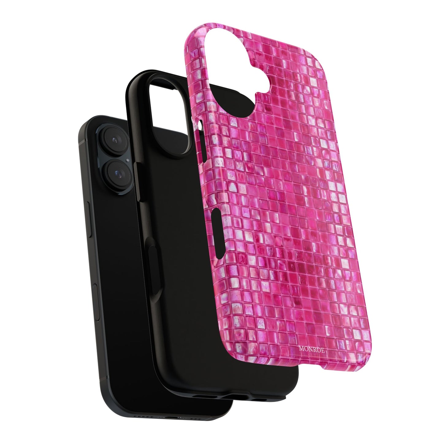 Hot Pink Mosaic Tough Case
