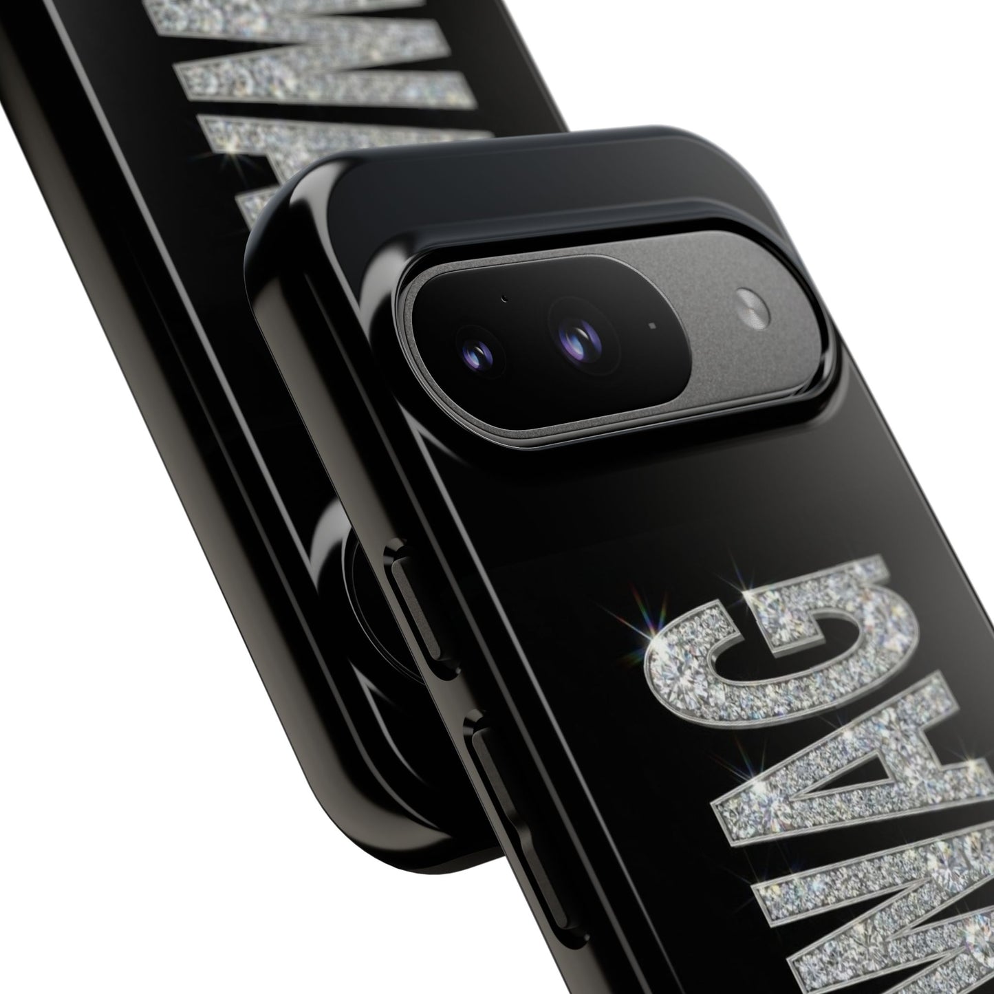 “#SWAG” Black Bling Tough Case