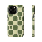 Clover Checker Tough Phone Case