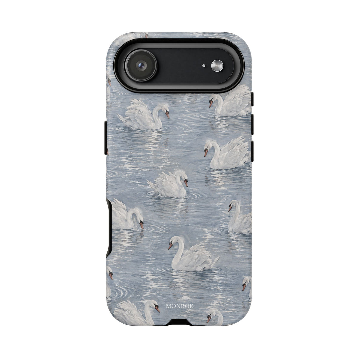 Swan Pattern Tough Case