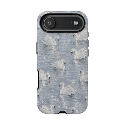 Swan Pattern Tough Case