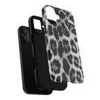 B&W Leopard Phone Case