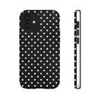 Black Polka Dot Phone Case