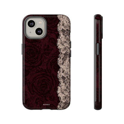 Burgundy Rose Tough Case
