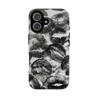 Black and Kiss Design Phone Case
