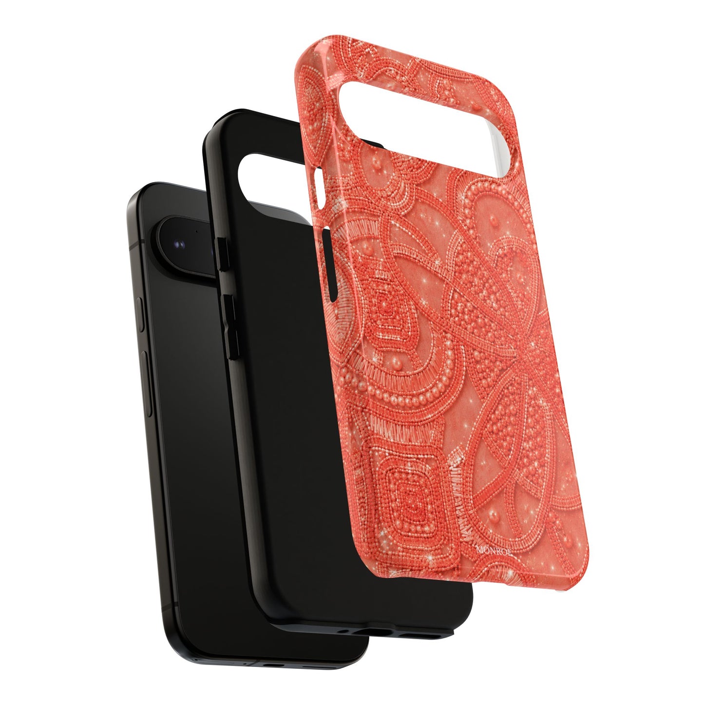 Coral Lace Tough Case
