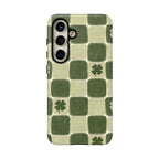Clover Checker Tough Phone Case