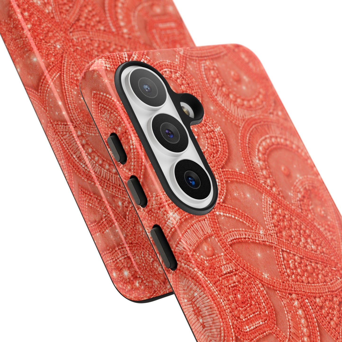 Coral Lace Tough Case
