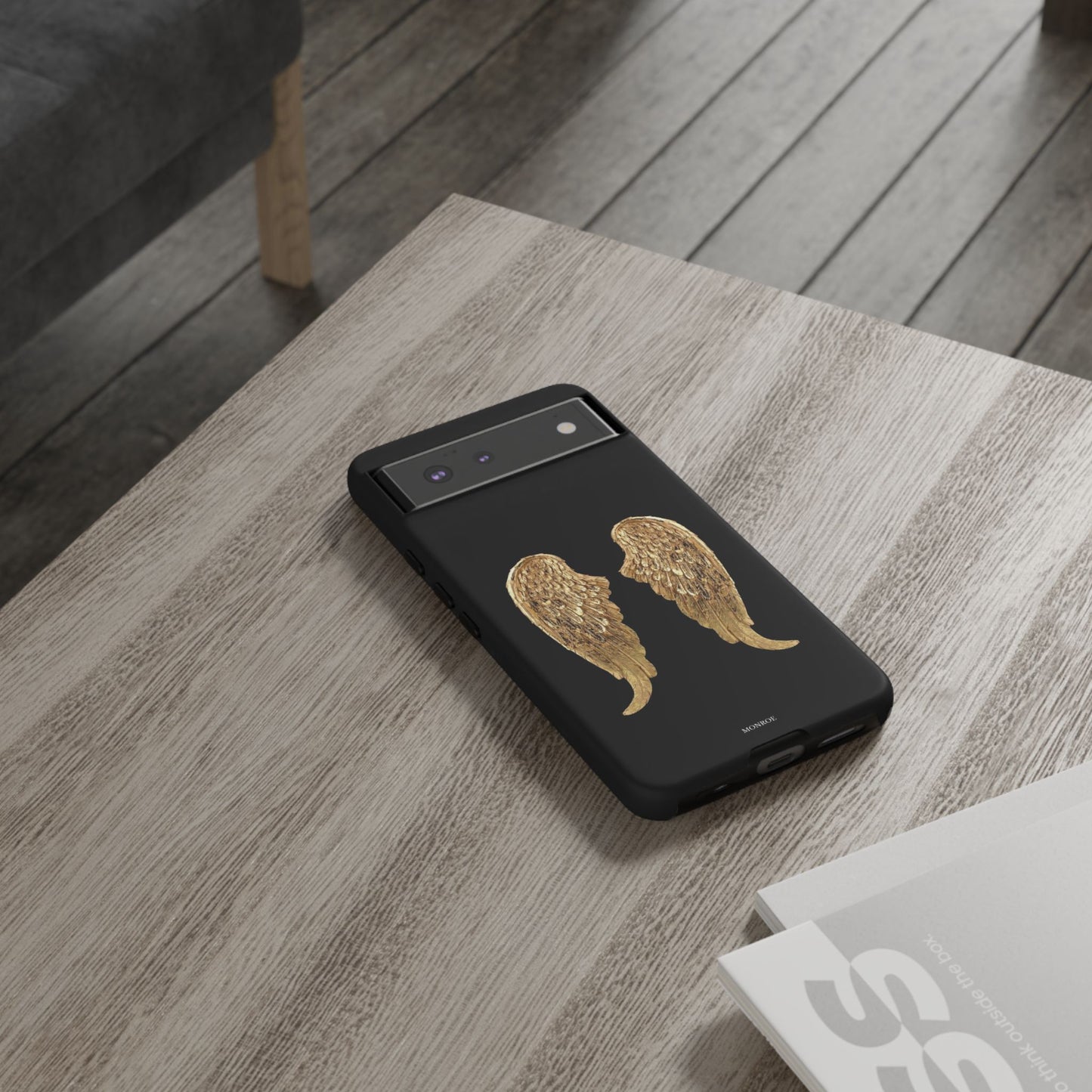 Gold Angel Wings Tough Case