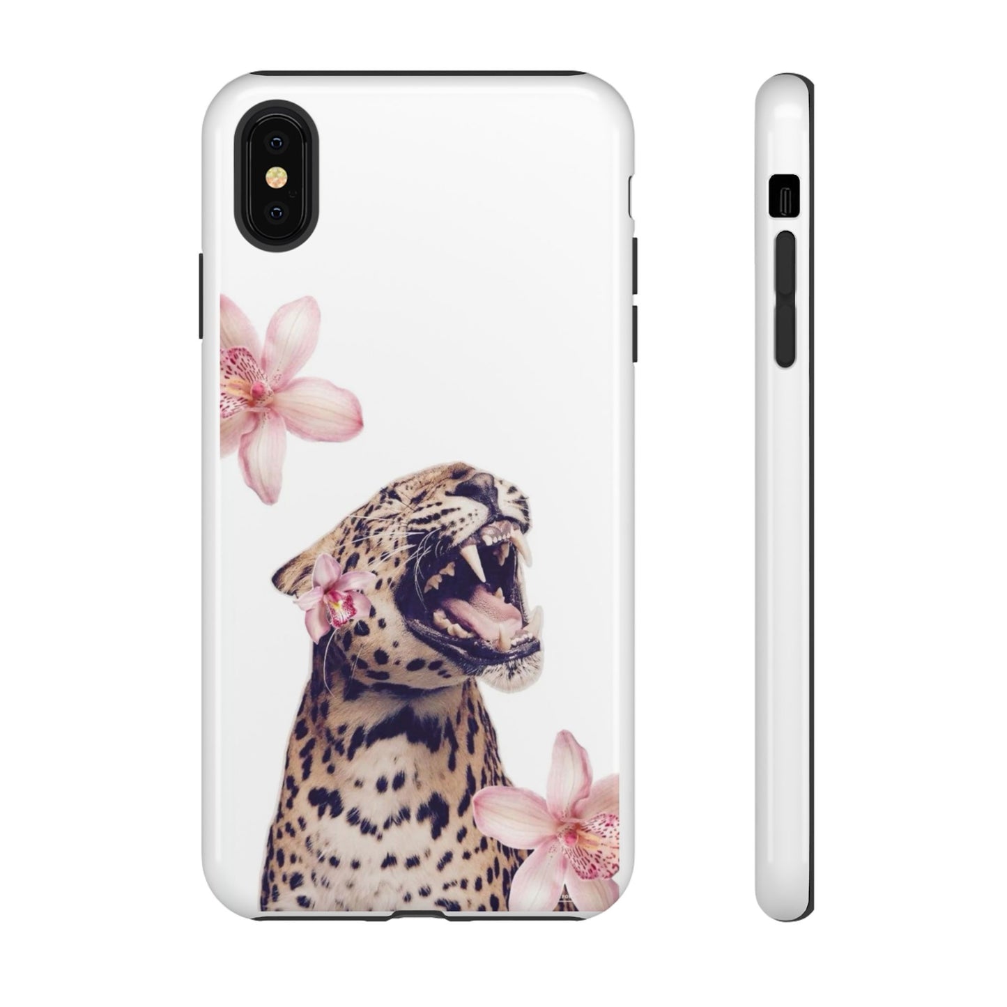 Leopard Blossom Tough Case
