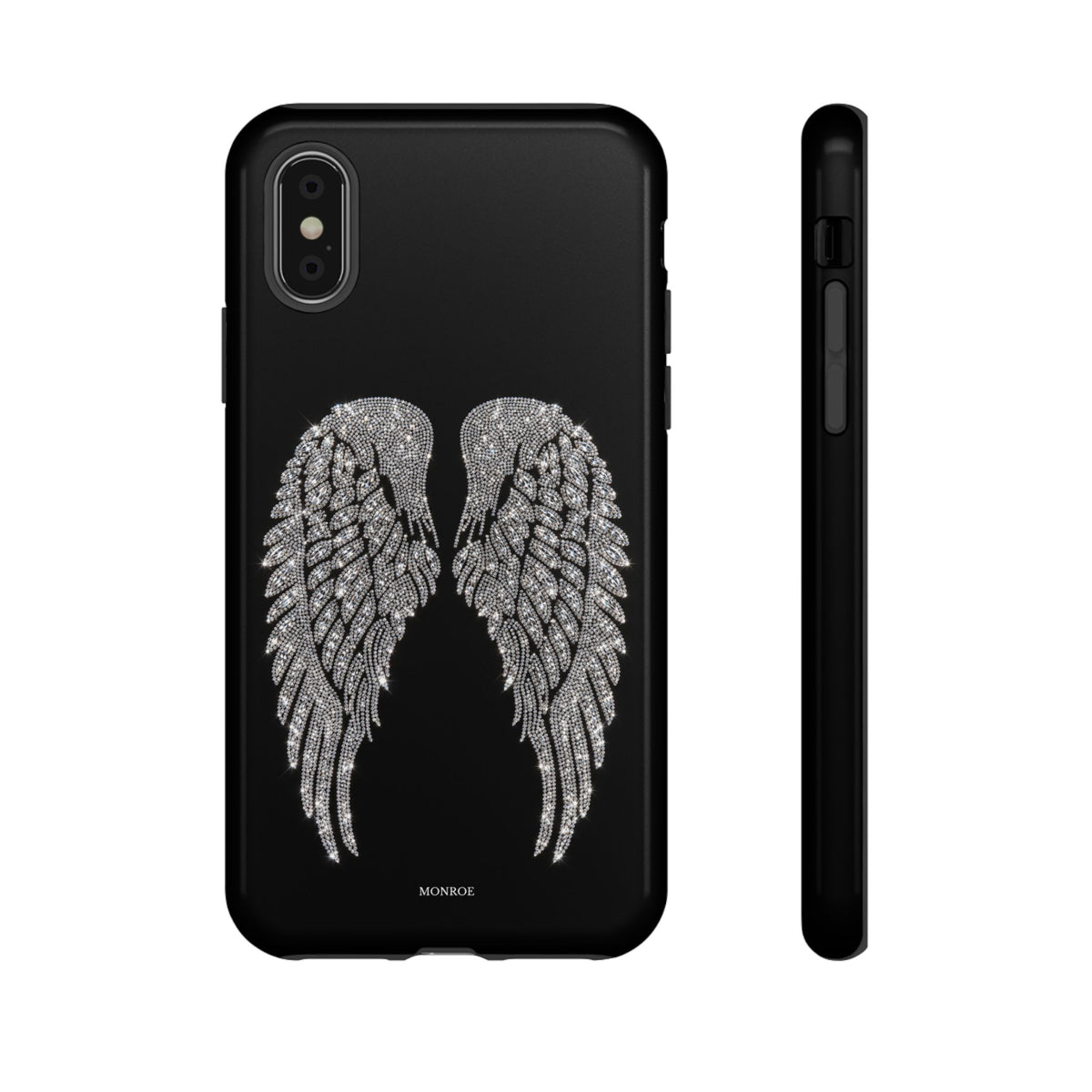 Silver Angel Wings Tough Case