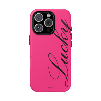 Hot Pink 'Lucky' Tough Case
