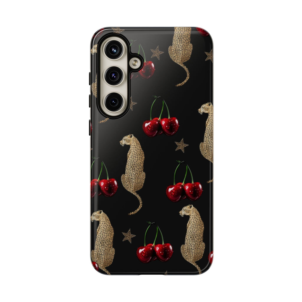 Leopards & Cherries Phone Case