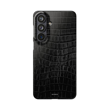 Black Croc Case