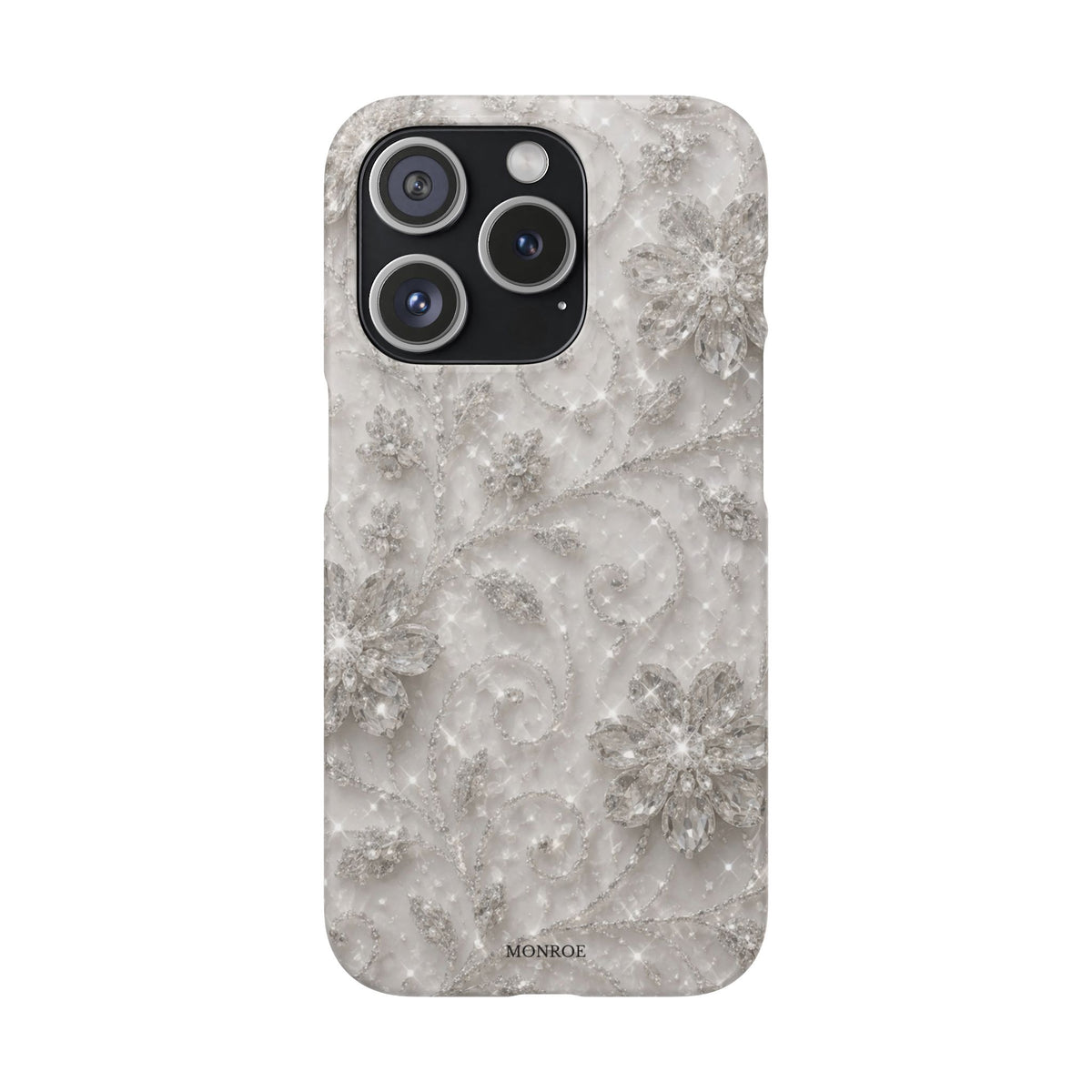 Glittery Floral Case