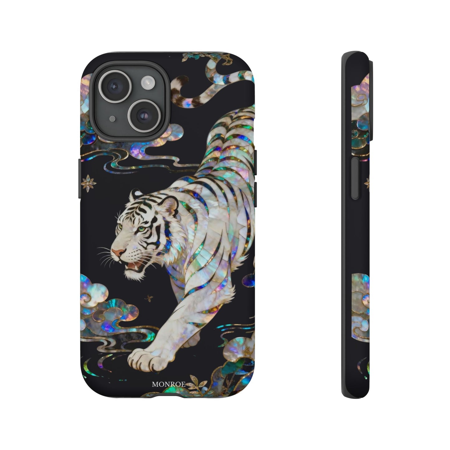 Iridescent White Tiger Tough Case