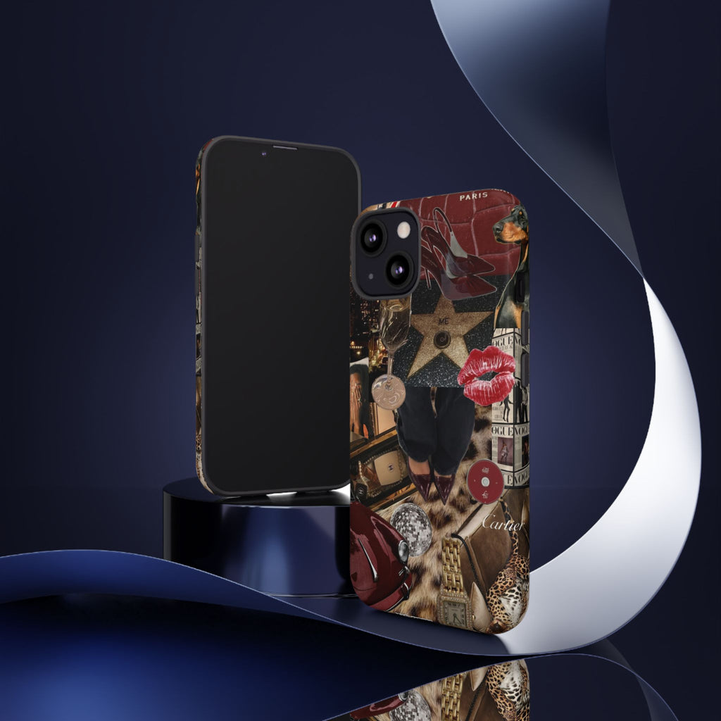 Cherry Red Aesthetic Phone Case