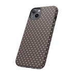 Brown Polka Phone Case